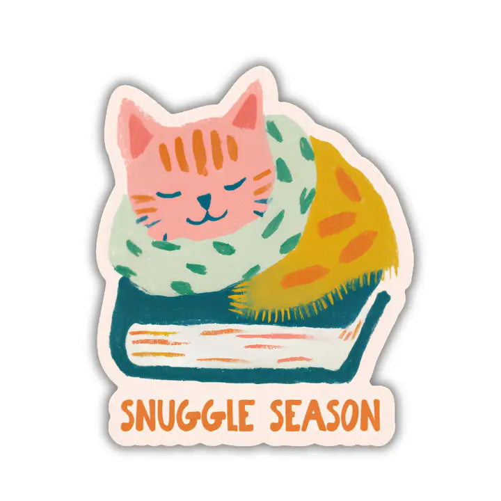 Sticker - Snuggle Season Cat