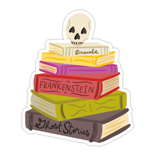 Sticker - Spooky Books