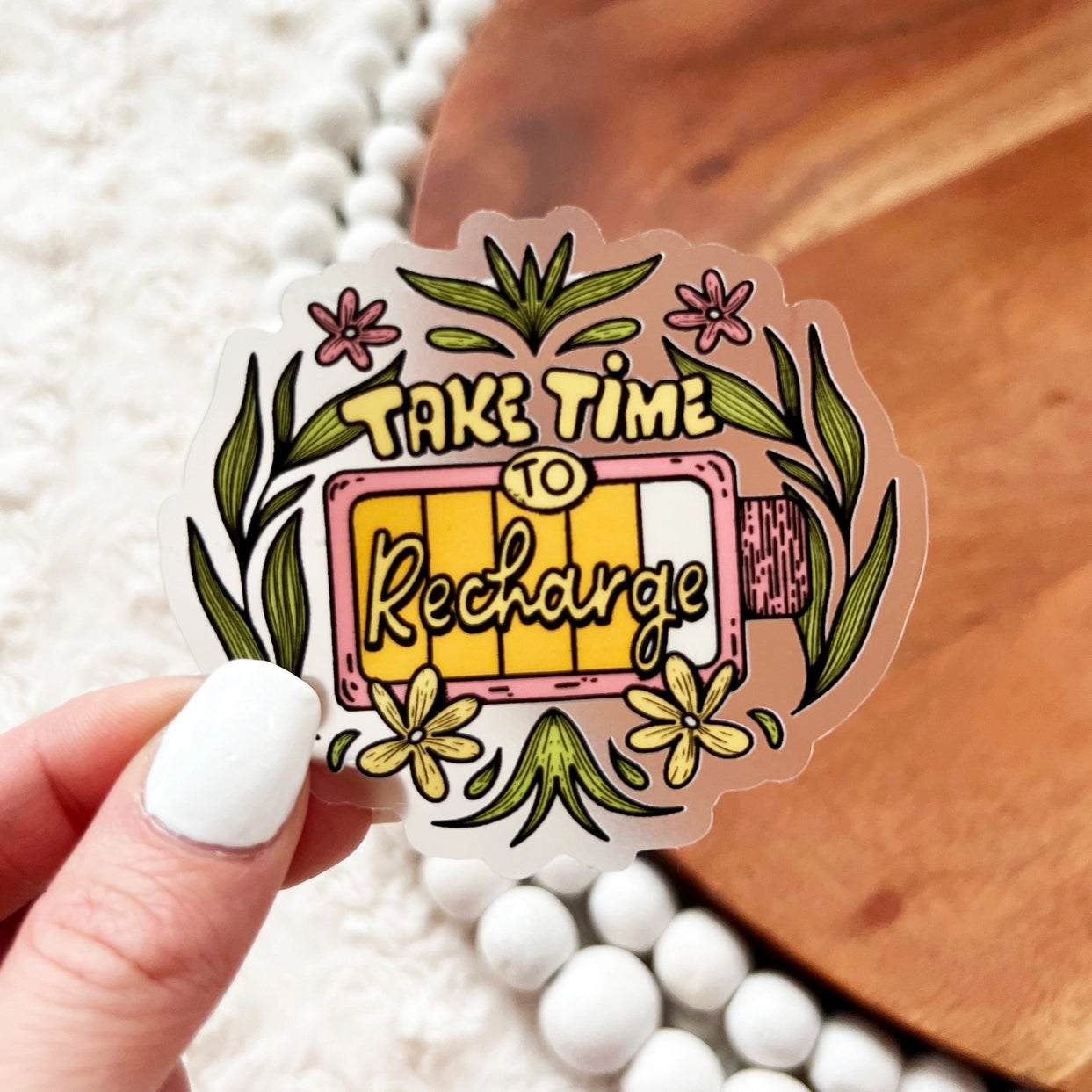 Sticker - Take Time to Recharge