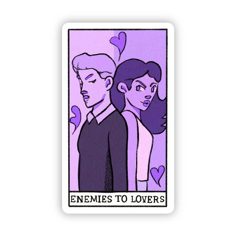 Sticker - Enemies to Lovers Tarot Card
