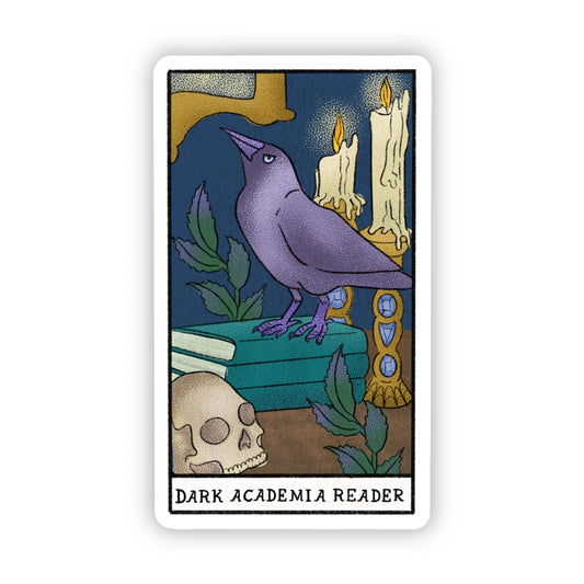 Sticker - Dark Academia Reader Tarot