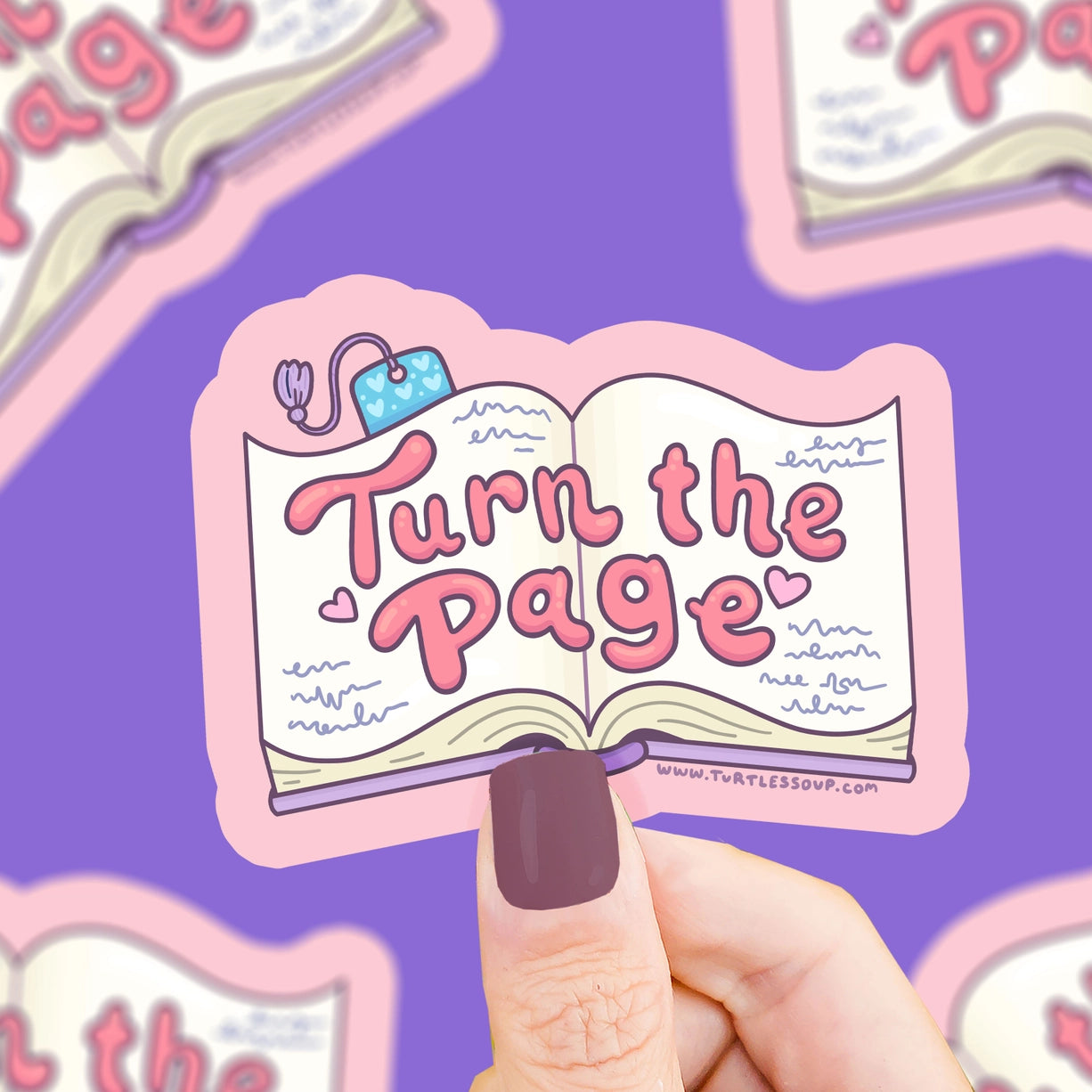 Sticker - Turn the Page