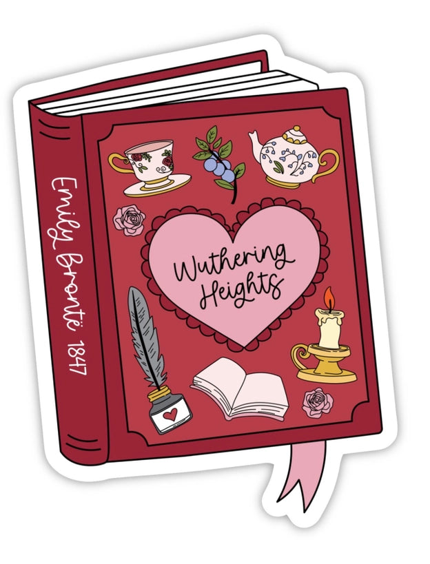 Sticker - Wuthering Heights Book