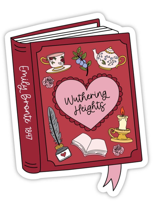 Sticker - Wuthering Heights Book