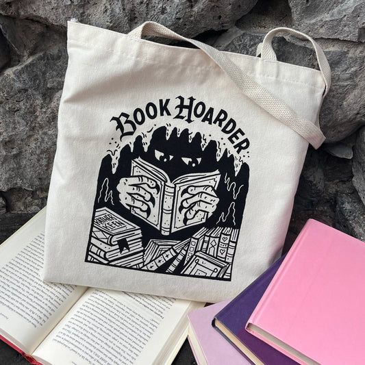 Tote Bag - Book Hoarder