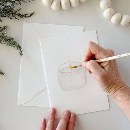 Watercolor Notecards - Warm + Cozy