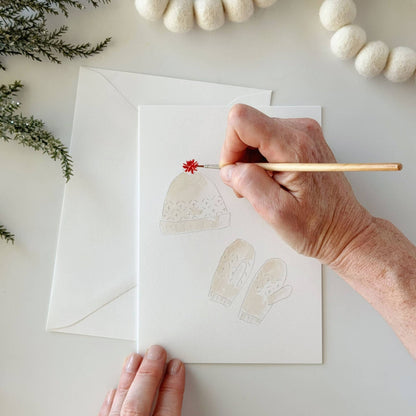 Watercolor Notecards - Warm + Cozy