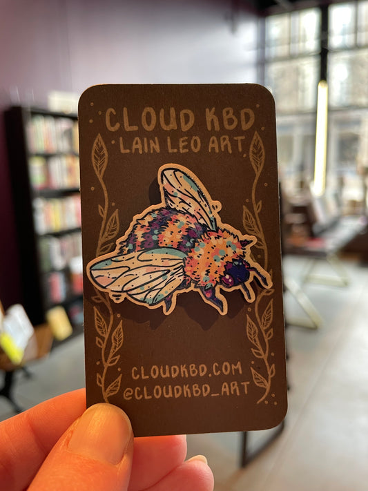 Wooden Pin - Bumblebee